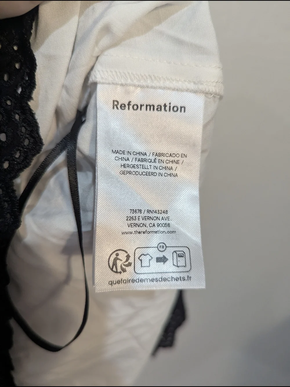 Reformation Valetta Two Piece In Remy Check - Size 6 - Picture 8 of 12